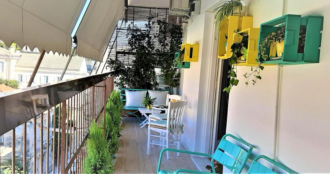 Aay- Best Corfu Town & Sea Apart 2Bedroom Renovated + Lift / Comfy&Design+Wifi 外观 照片