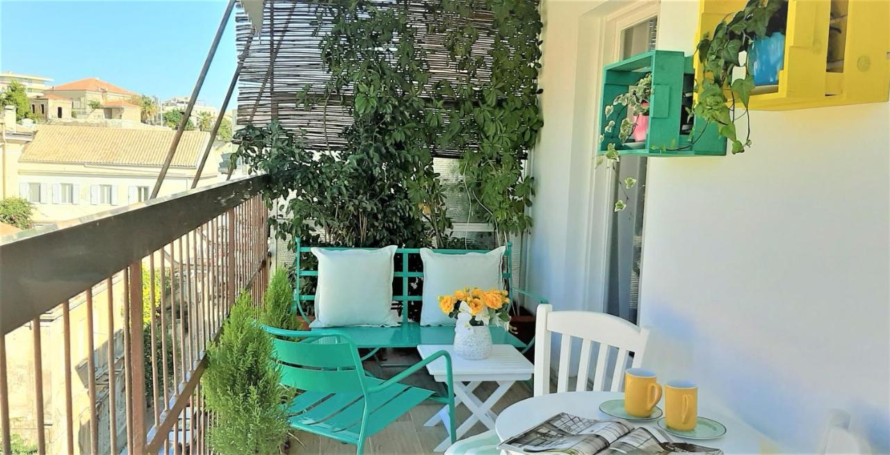 Aay- Best Corfu Town & Sea Apart 2Bedroom Renovated + Lift / Comfy&Design+Wifi 外观 照片